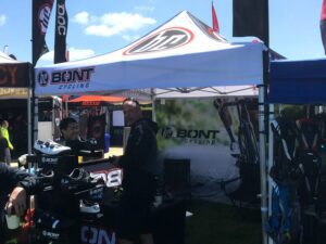 Bont Cycling custom canopy tent