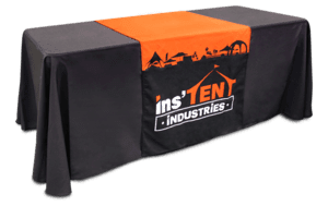 printed table runner