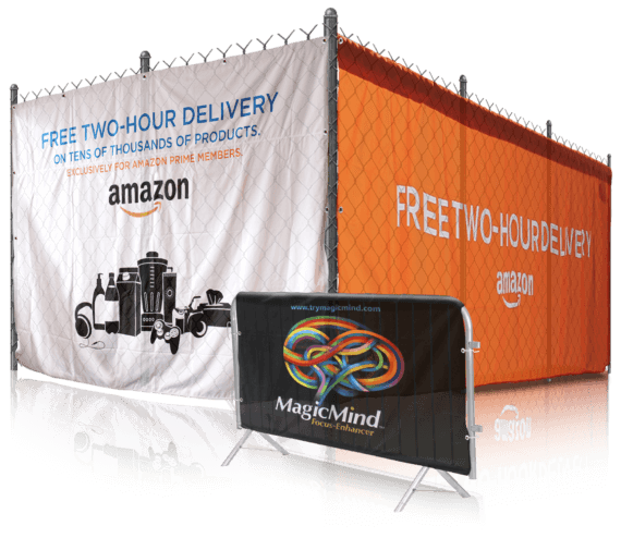 custom fabric banners