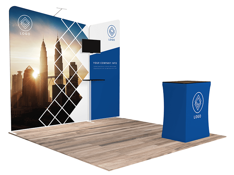 10x10 tradeshow booth 1104