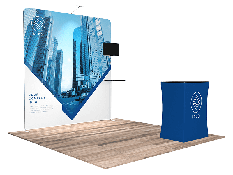 10x10 tradeshow booth 1109