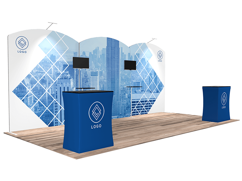 1215 trade show display