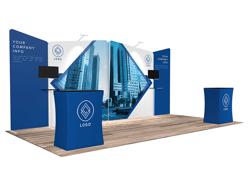 1218 trade show display