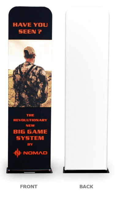 single sided printing banner