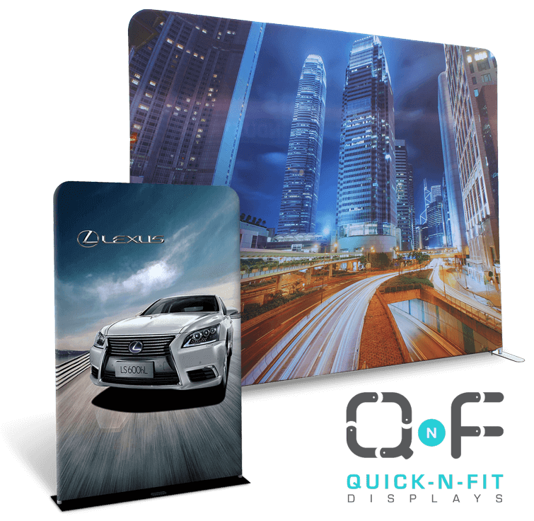 tension stretch displays - quicknfit