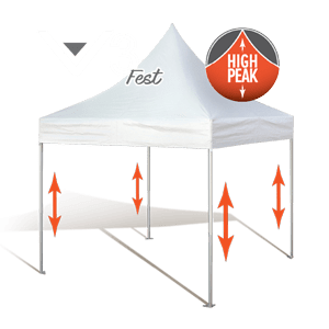 Carnival High Peak Pop Up Tents