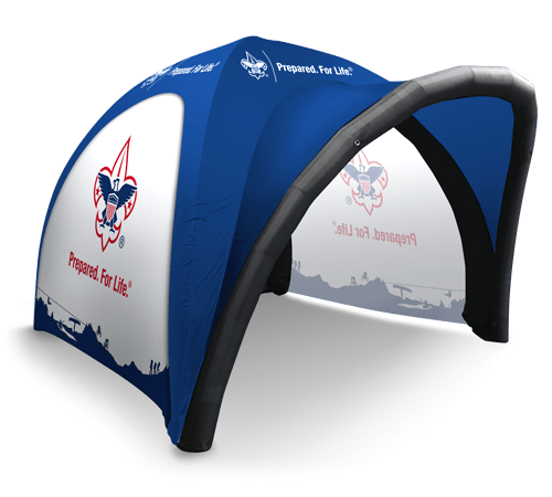 custom inflatable tent