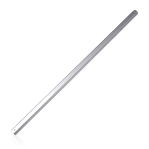 The V3 Canopy Frame - Lower Leg - Part #14 is a long, thin metallic rod with a slight angle at one end, displayed against a plain white background.