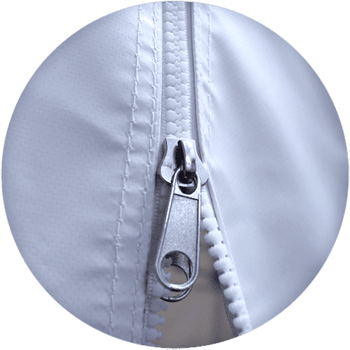 Medical Unit Tent Zippers