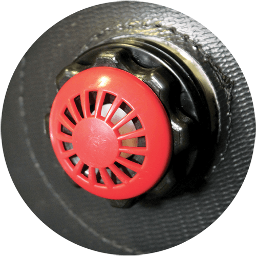 Inflatable Medical Tents with Overpressure Valve