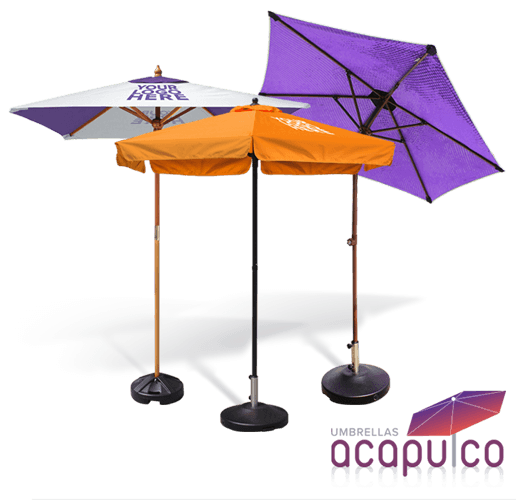 acapluco market umbrellas