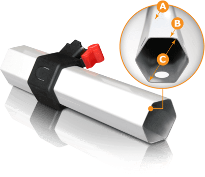 heavy duty pop up tent leg