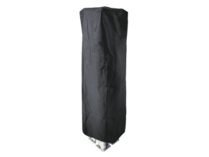 A tall, rectangular Dust Cover 10x20 in black fabric, with part of its base slightly visible. The smooth material suggests it's designed for protection or storage.