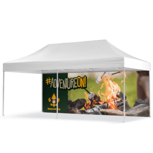 Scouting America - 20' Tent Wall - #Adventure On!
